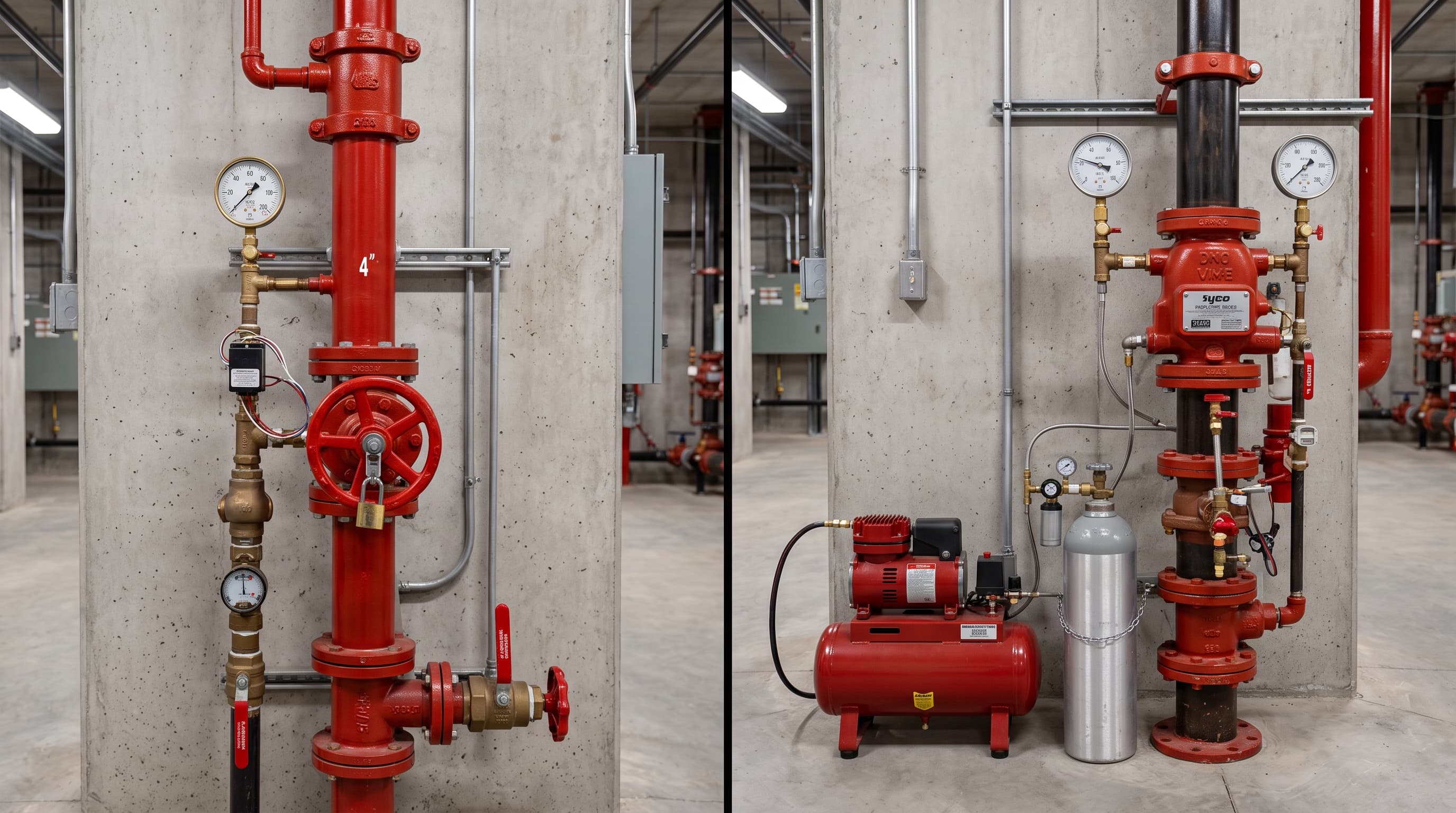 Wet vs. Dry Fire Sprinkler Systems: Which Is Right for Your Building?