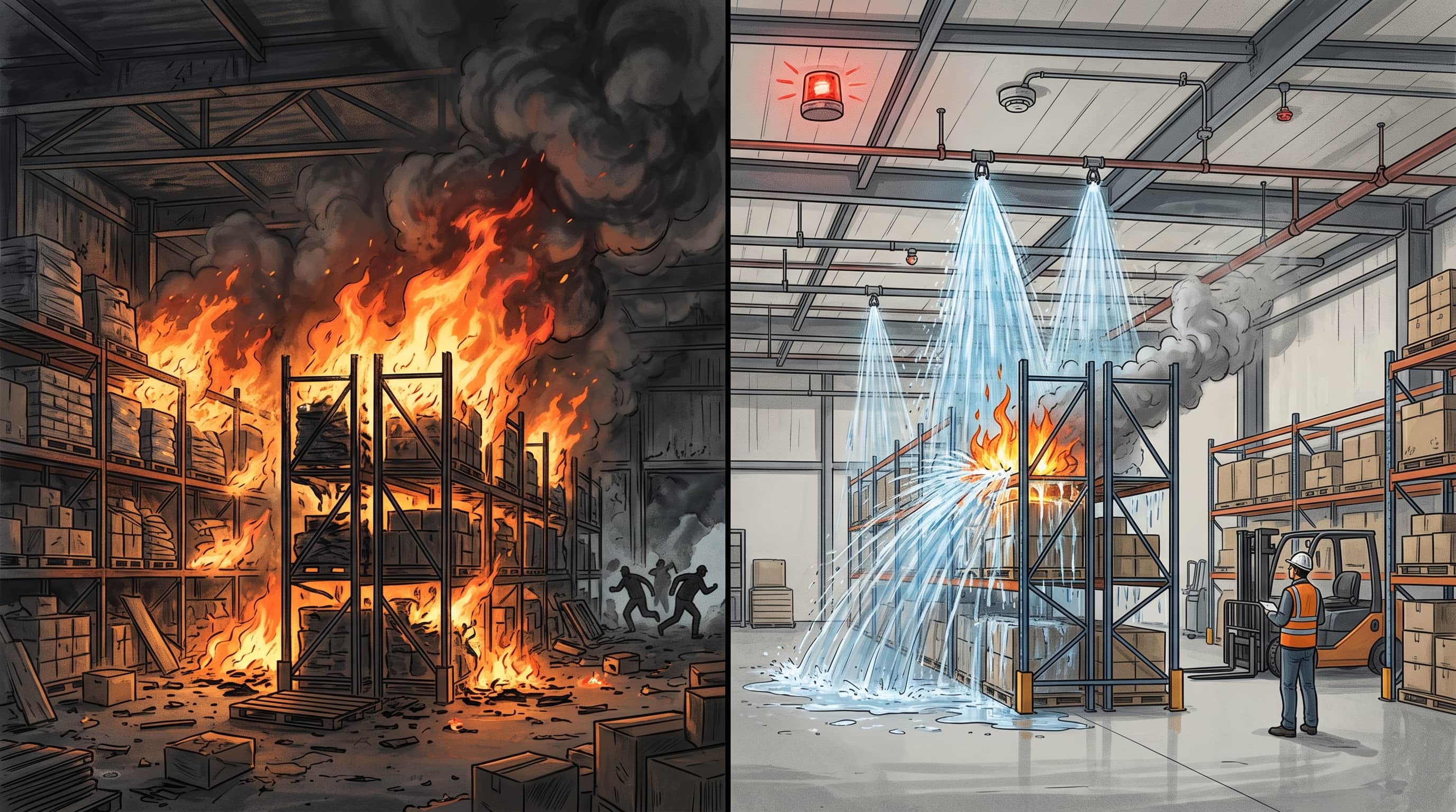 Fire Accident Without Protection vs. With System: A Real Case Study for Tamil Nadu Businesses
